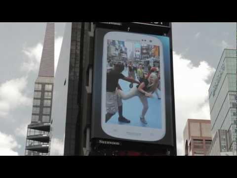 Samsung Galaxy S III Times Square Share - Irene I. & Desmond J. - Kung Fu