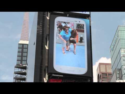 Samsung Galaxy S III Times Square Share - Penny M. & Glenda M. - Kung Fu