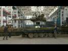 Kharkiv factory provides repaired tanks to Ukrainian army