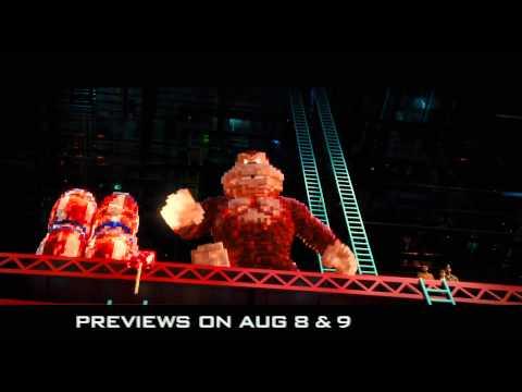 Pixels - 10" Attack Teaser - Previews August 8 & 9, At Cinemas August 12