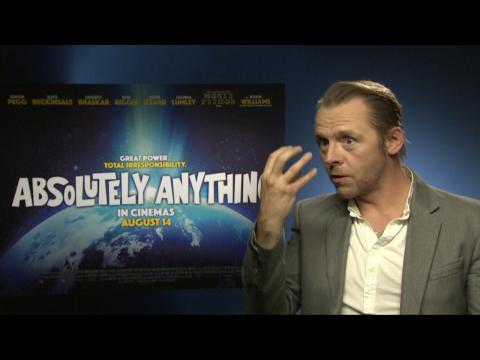 Simon Pegg Talks About 'Absolutely Anything'