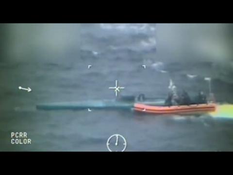 U.S. Coast Guard crew seizes over six tons of cocaine at sea