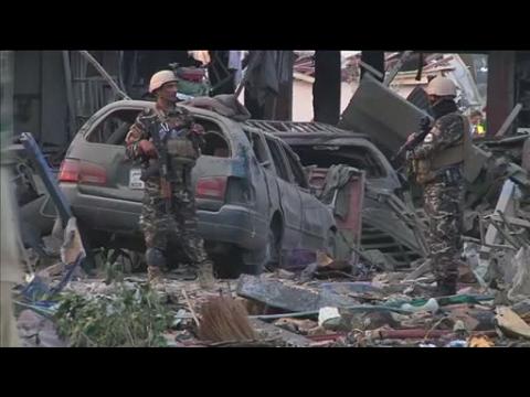 Powerful truck bomb kills at least 8 in Kabul