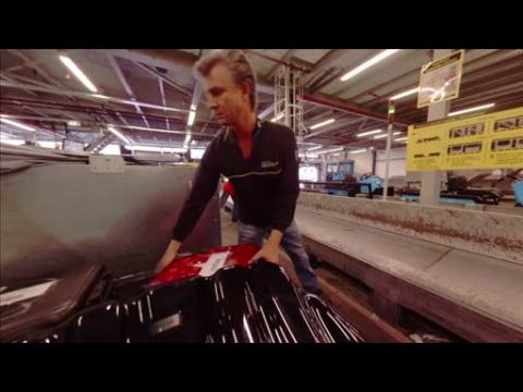 Amsterdam airport straps camera to luggage for 360 degree insight into its journey