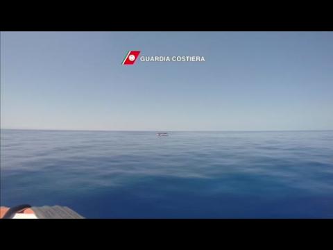 Italian navy rescues more than 100 migrants in Mediterranean
