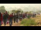 Over a thousands migrants enter Serbia from Macedonia