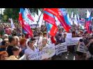 Donetsk rallies for rebels as Ukraine celebrates Independence Day