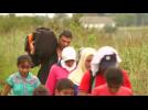 Migrants cross Serbia-Hungary border on foot