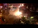 Police, protesters clash in Argentina after election