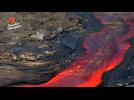 Lava flows from Hawaii's Kilauea volcano