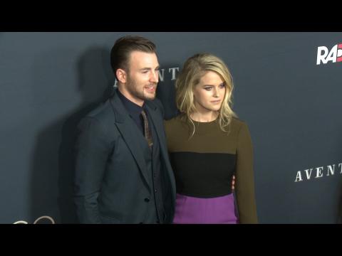 Chris Evans And Stunning Alice Eve At Premiere of 'Before We Go'