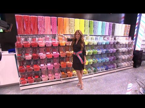 A Hot Dylan Lauren Opens The Largest Candy Store In The World