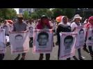 Mexicans march in memory of missing students