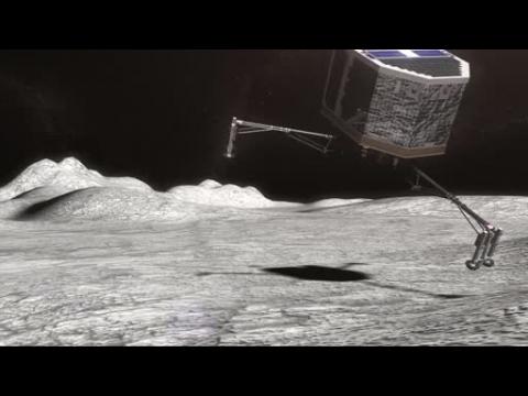 Philae lander’s touchdown error gives ESA unexpected data on Comet 67