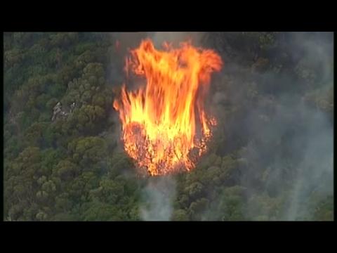 Australia bushfire threatens homes