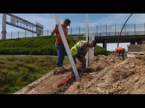 Calais : la construction d'une clôture de 600m contre les migrants