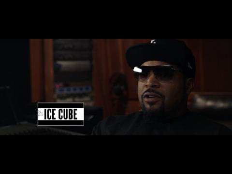 Ice Cube Behind The Scenes On 'Straight Outta Compton'