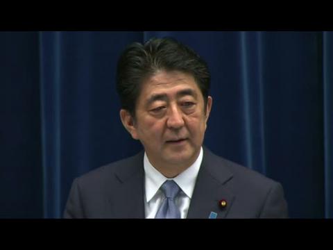 Japan PM expresses "utmost grief" over war but no apology
