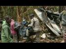 Bodies removed from Papua plane crash site