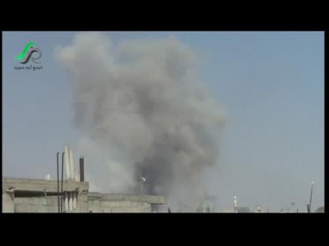 Air strikes near Damascus kill 96, wound 240 - monitor