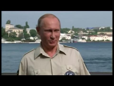 Putin blames "the rival side" for violence in East Ukraine