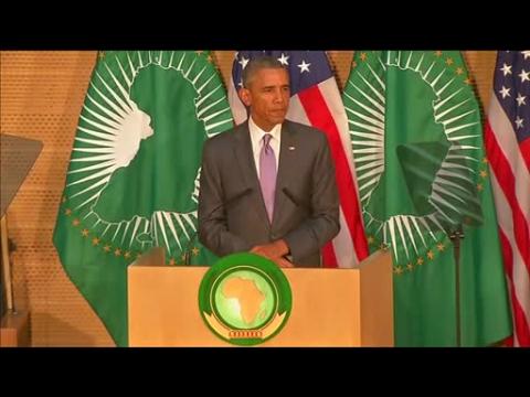 Obama tells Africans to build democracy