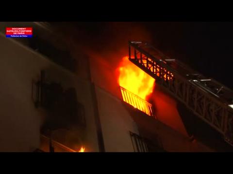 At least 8 dead in apartment fire in Paris