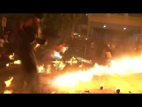Fireball fight brings heat to Salvadoran town