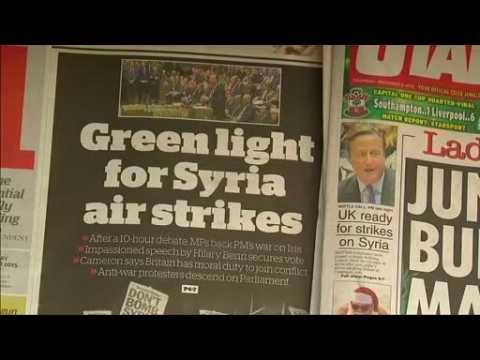 UK divided over government vote for Syria air strikes