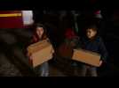 Christmas comes early for some migrant children in Germany
