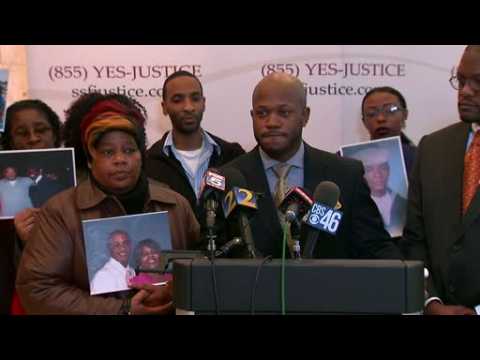 Man shot dead by police was trying to protect officers: family