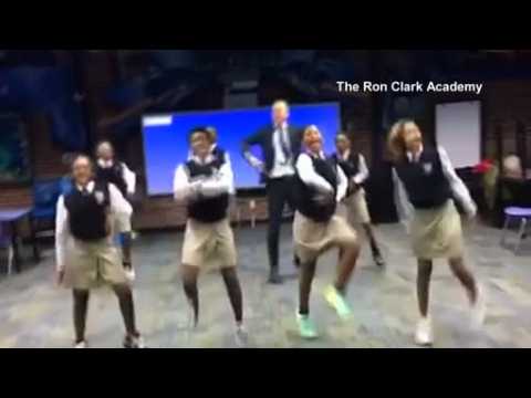 Teacher performs dance with school children, video goes viral