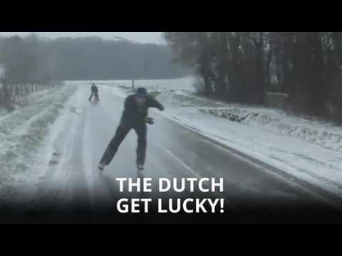 It happened! Rare icy occurrence strikes in Holland