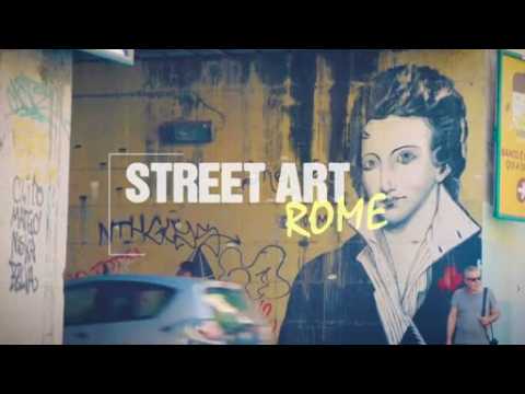 Rome's street art captured in popular online video
