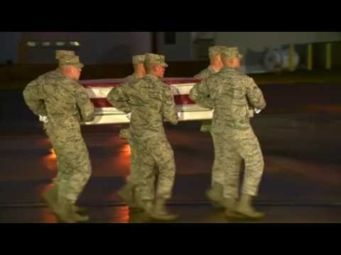 The bodies of six U.S. servicemen return home
