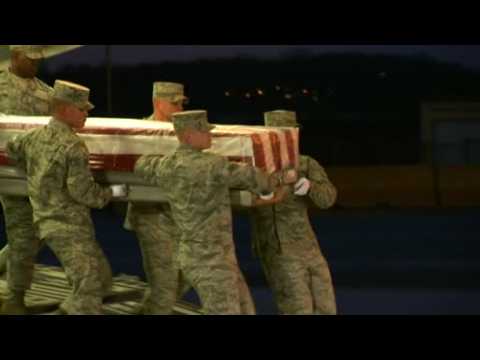 Bodies of U.S. soldiers killed in Afghanistan come home