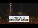 Ever seen 17000 Christmas lights synced to music ?