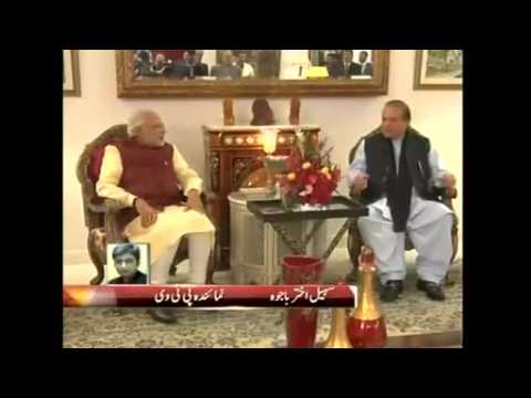 A hug and high tea: Indian PM makes surprise visit to Pakistan