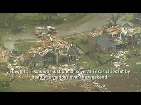 Texas razed by deadly tornadoes
