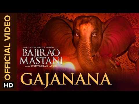 Gajanana Official Video Song | Bajirao Mastani | Ranveer Singh, Deepika Padukone, Priyanka Chopra