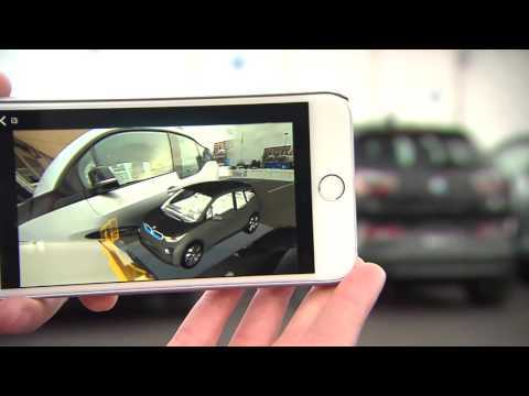 BMW at the CES 2016 Las Vegas - BMW Bumper Detect | AutoMotoTV