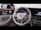 The new Mercedes-Benz E-Class - Interior Design White&Brown | AutoMotoTV