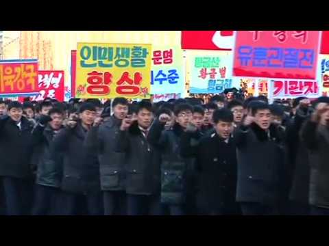 Thousands attend New Year mass rally in Pyongyang