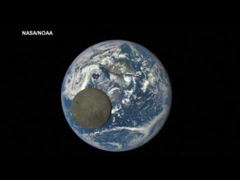 NASA camera offers unique perspective on lunar eclipse