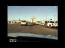 Nebraska Police officer jumps into moving truck after driver found slumped at wheel