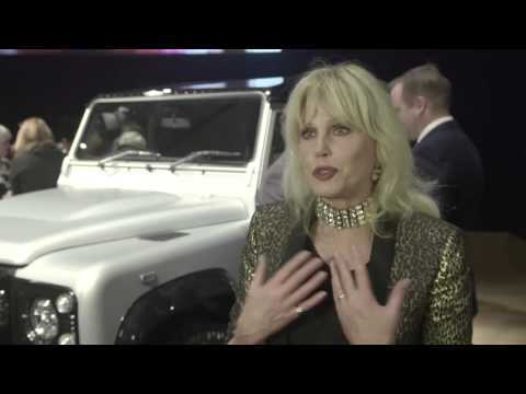 Land Rover Defender 2,000,000 Bonhams Auction - Interview Joanna Lumley, Actress | AutoMotoTV