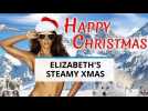 Bikini Clad Elizabeth Hurley wishes a Merry Xmas to all