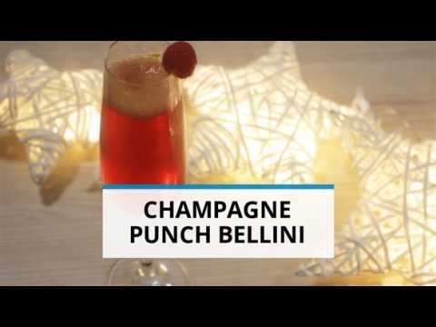 Easy New Year's cocktails: Champagne Punch Bellini