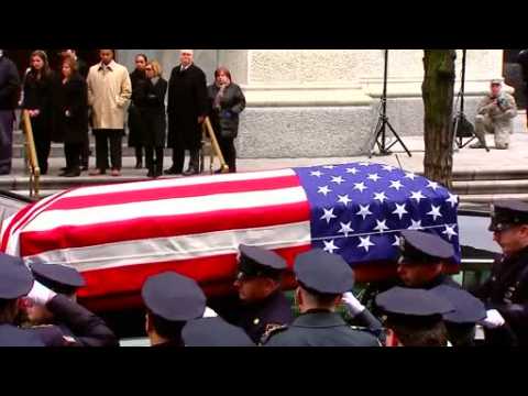 Funeral for U.S. officer killed in Afghanistan attack