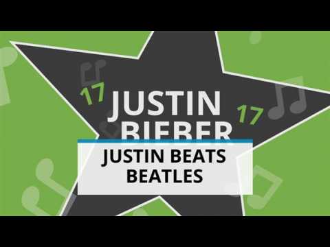 Justin Bieber breaks Beatles Billbord record